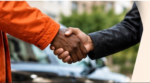 FlaneGo partnership handshake